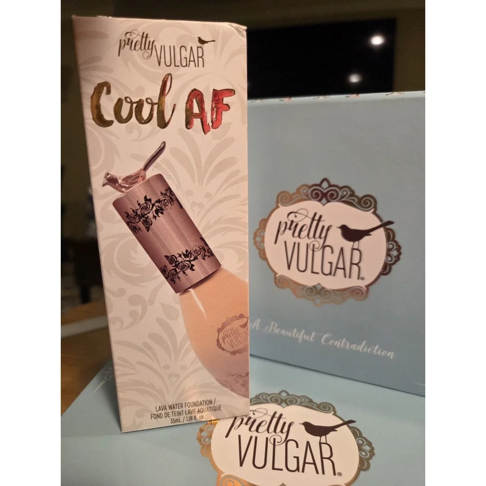 PRETTY VULGAR Cool AF Lava Water Foundation 02 The Naked Truth 1.18oz / 35mL